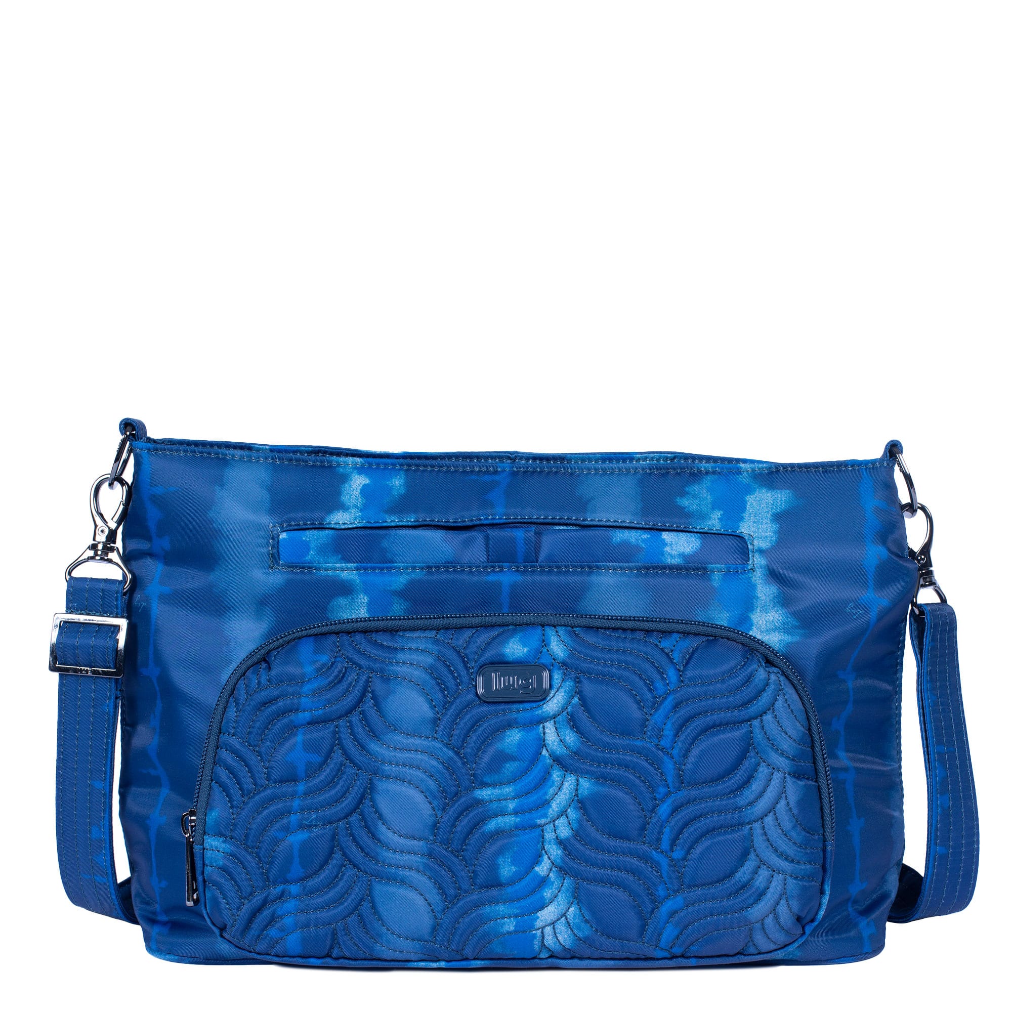 Samba XL Convertible Crossbody Bag - SHIBORI BLUE - SambaXL_ShiboriBlue_01
